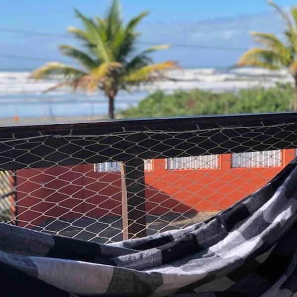 Pé na areia gaivotas com Wi-Fi