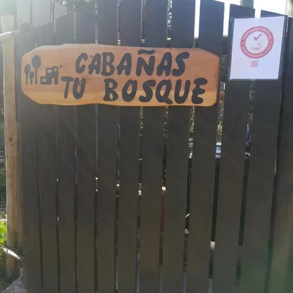 Cabañas Tu Bosque, hotel v destinaci Isla Negra