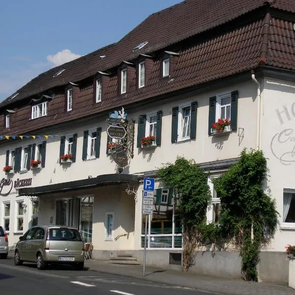 Unser kleines Hotel Café Göbel, hotel v destinaci Laubach