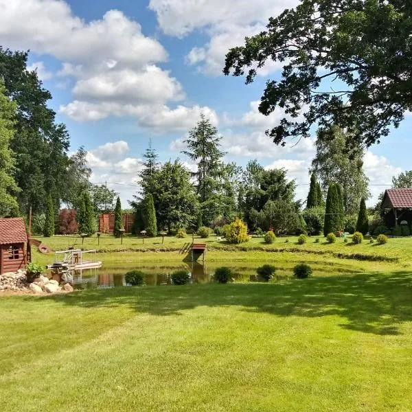 Agroturystyka - Wypoczynek nad stawem na Kaszubach, hotel v destinaci Karsin