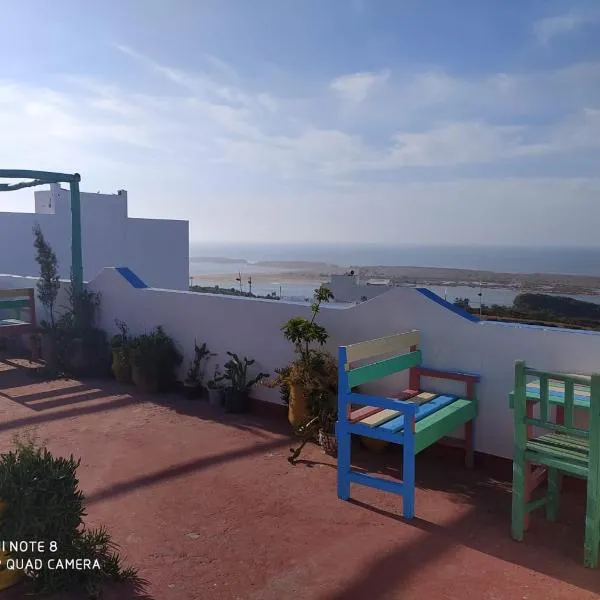 Araucaria rez de chaussée terrasse vue sur mer, hotel v destinaci Oualidia