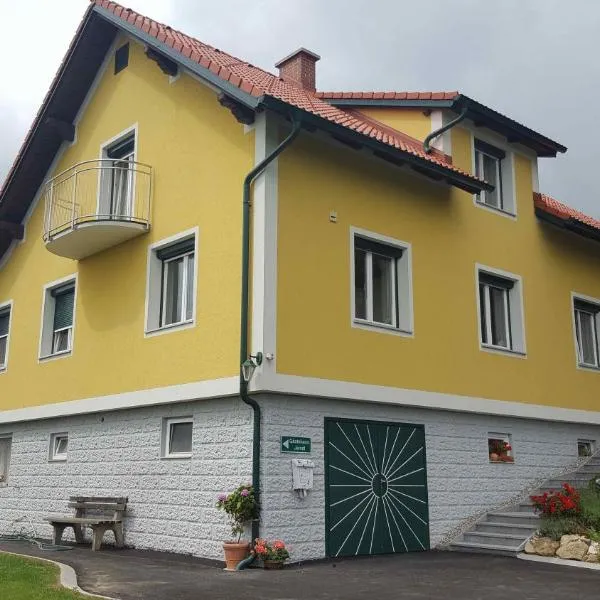 Gästehaus Jeindl, hotel v destinaci Hartmannsdorf