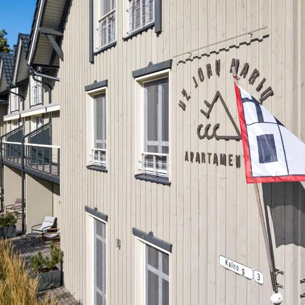 Už Jūrų Marių, hótel í Juodkrantė