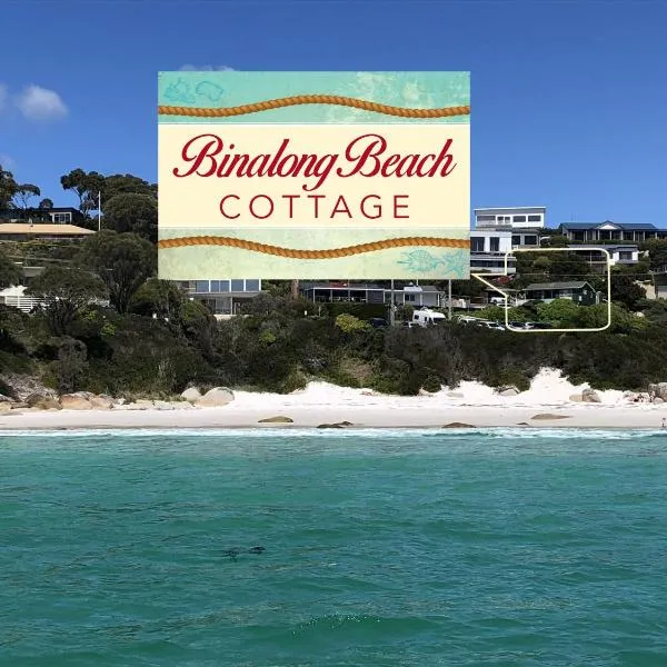 BINALONG BEACH COTTAGE Beachfront at Bay of Fires Next to Restaurant, hotel in Binalong Bay