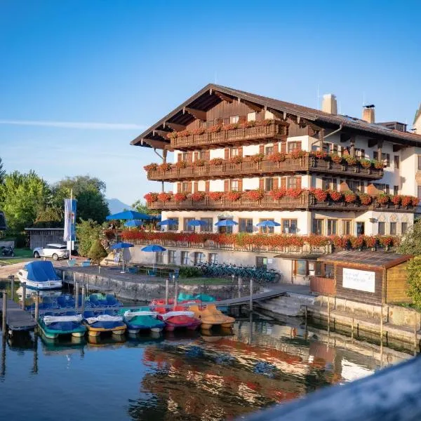SeeHotel Wassermann, hotel v destinaci Seebruck