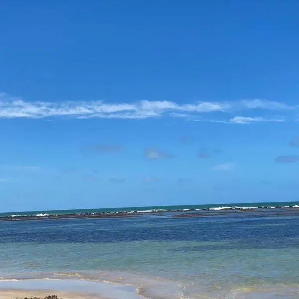 Casa Top na praia、ポルト・デ・ガリーニャスのホテル