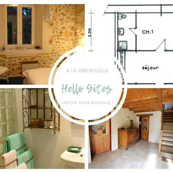 La Grenouille, hotel in Saint-Adjutory