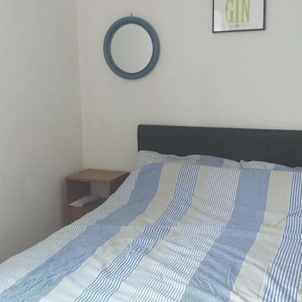 Large double room or single room with shared bathroom, hotel en Ash