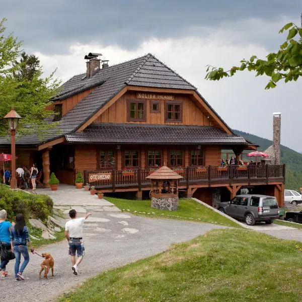 Koliba Valaška, hotel a Kunčice pod Ondřejníkem