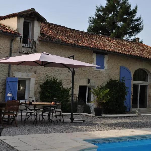 Chambres d'Hôtes La Grange Au Bois, hotel din Nanteuil-de-Bourzac