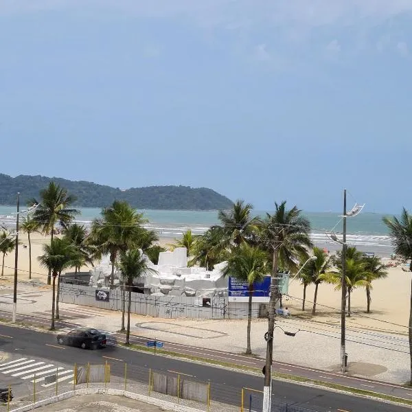 Apartamento vista mar Praia Grande, hotel a Praia Grande