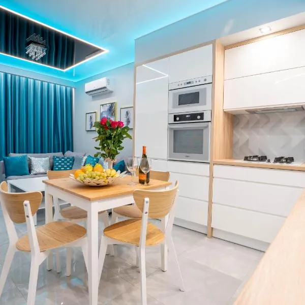 NEW Apartament VIP BLUE Warszawa+PARKING – hotel w mieście Wola Mrokowska
