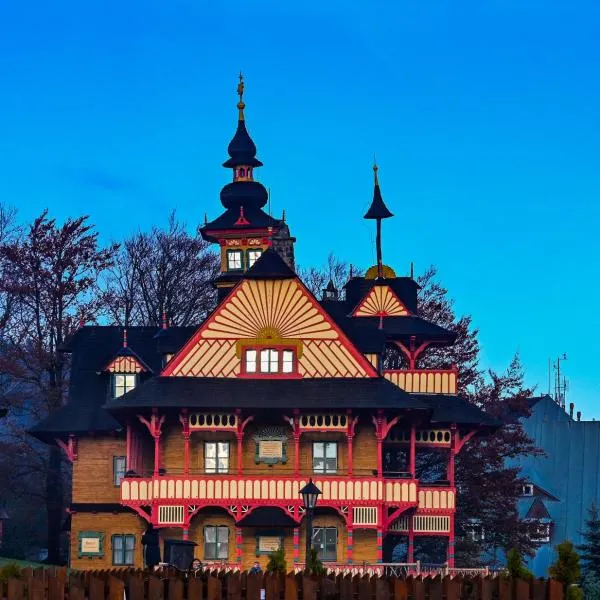 Libušín & Maměnka národní kulturní památky, hotel in Prostřední Bečva