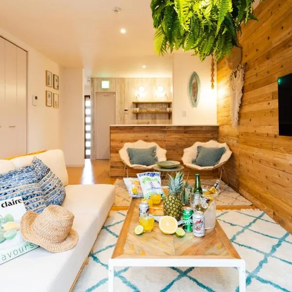 Guesthouse Seawall、宜野湾市のホテル