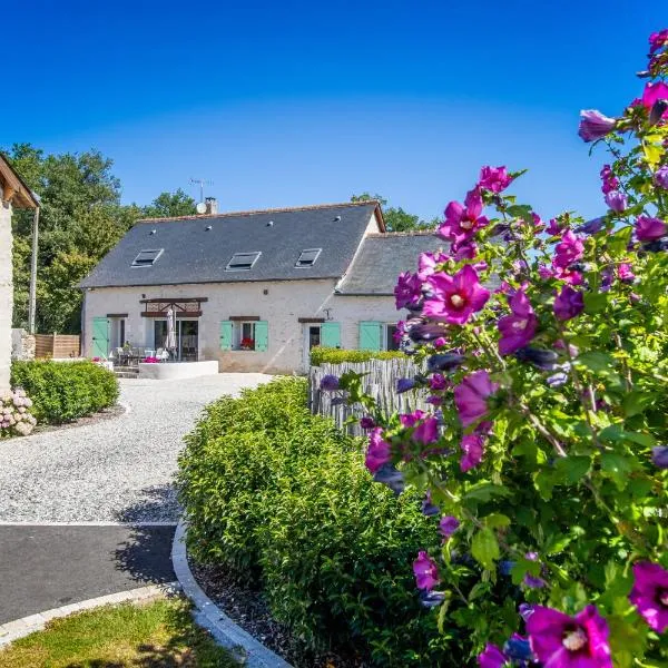 Métairie du Villiers、Saint-Branchsのホテル