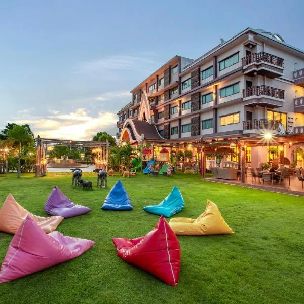 Phanomrungpuri Hotel Buriram, hotell i Nang Rong