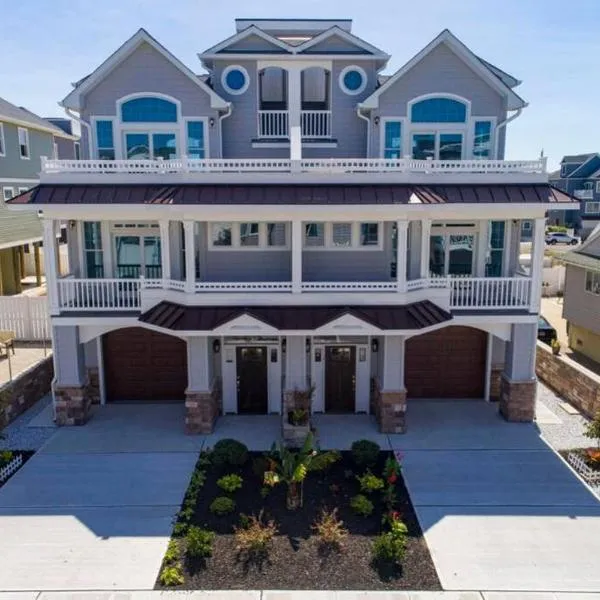 Ocean and Beach Views from Five Decks in Ortley Beach, hotel v destinaci Seaside Heights