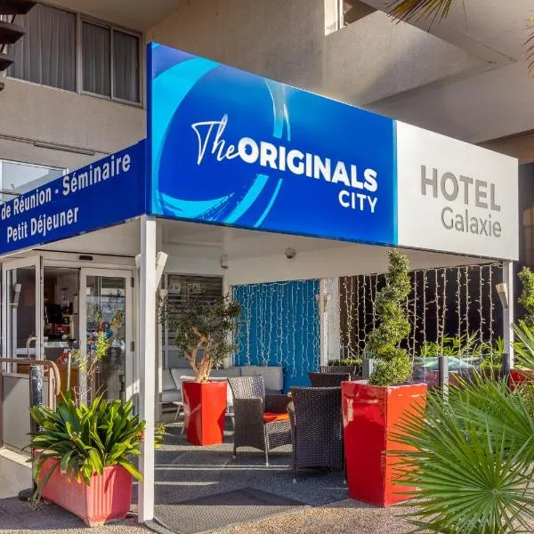 The Originals City, Hôtel Galaxie, Nice Aéroport、サン・ローラン・デュ・ヴァールのホテル