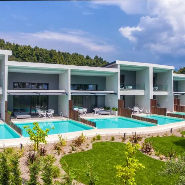 Lagomandra Luxury Suites with Private Pools、ニキティのホテル