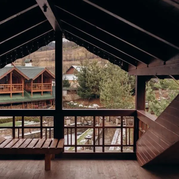 Eco Sadiba KasKad, hotel v destinaci Velyka Volosyanka