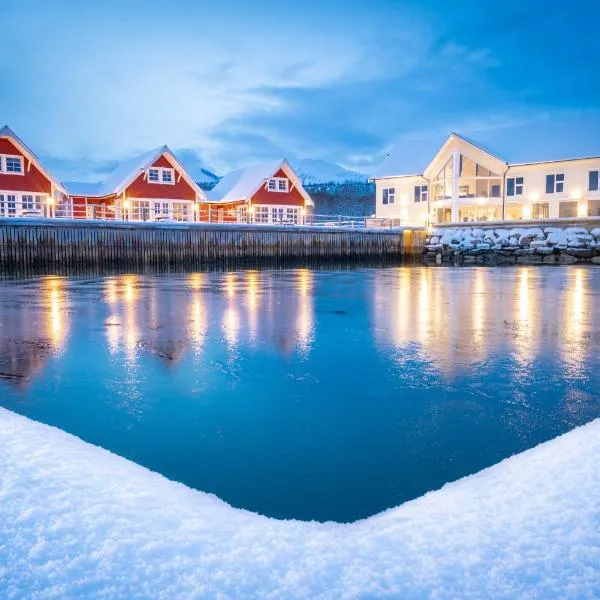 Senja Fjordhotell and Apartments, hotell i Tranøya