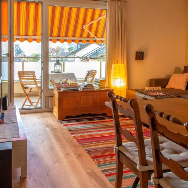 Minusio, Casa Gottardo - nahe Zentrum Locarno und See Lago Maggiore, mit Balkon und Parkplatz, Hotel in Minusio