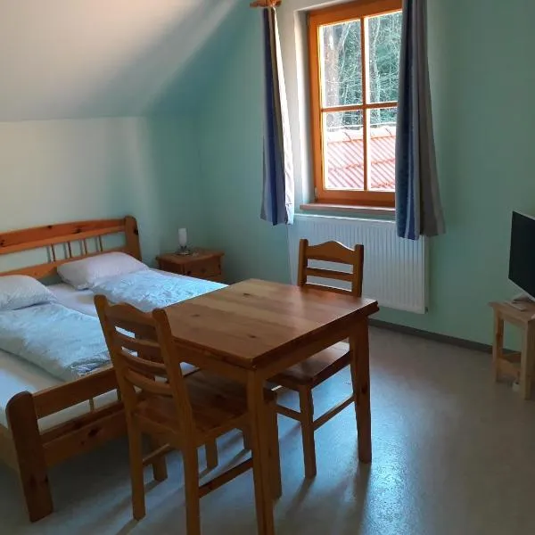 Schutzhaus Johannesbachklamm, hotel v destinaci Unterhöflein