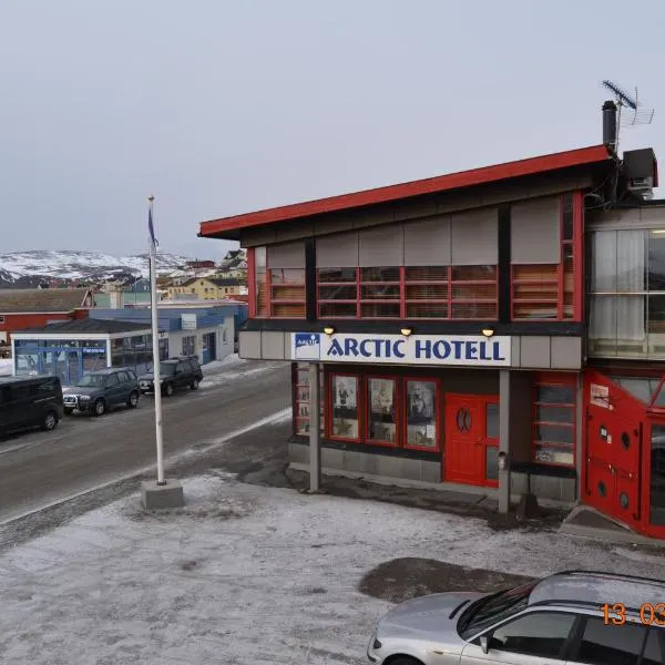 Mehamn Arctic Hotel, hotell Mehamnis