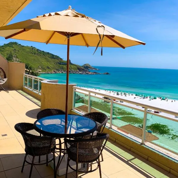 Luxuosa Cobertura com piscina vista mar Praia Grande