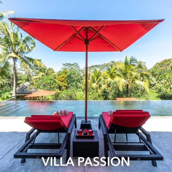 Rouge - Private Villa Passion、ウブドのホテル