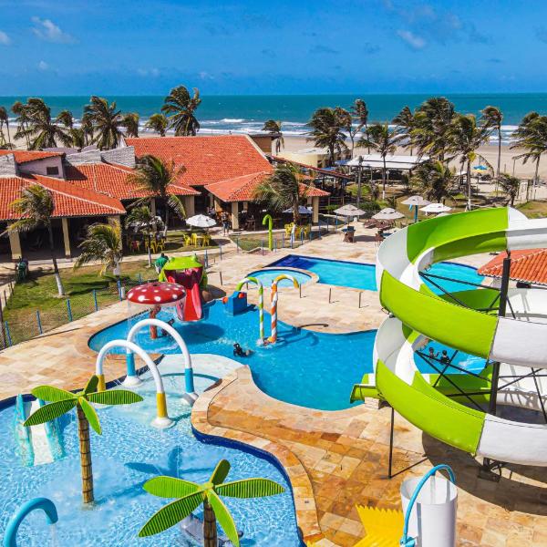Jangadeiro Praia Hotel Resort - Parque Aquático e Pé na Areia - Foto 4