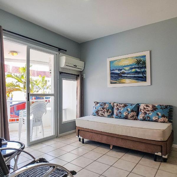 Apartamento para 6 pessoas frente piscina - HB37F - Foto 2