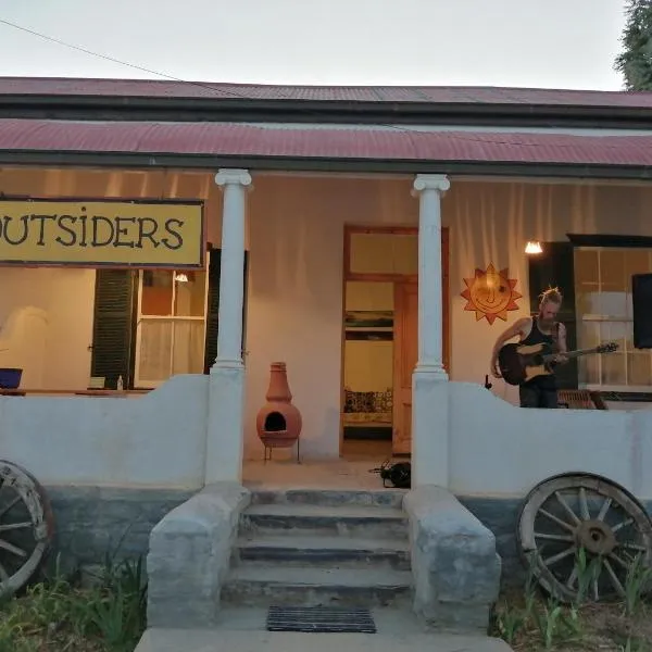 Outsiders B&B, hotel a Nieu-Bethesda