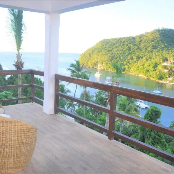 Marigot Palms Luxury Caribbean Apartment Suites, hotel en Bahía Marigot