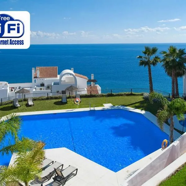 Apartamento de lujo con impresionantes vistas al mar en Torrox Costa, hotel a Torrox