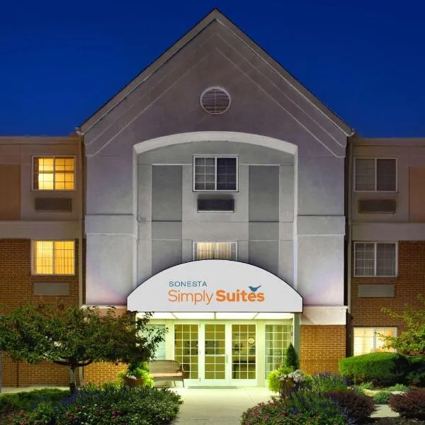 Sonesta Simply Suites Columbus Airport Gahanna, hotell i Gahanna