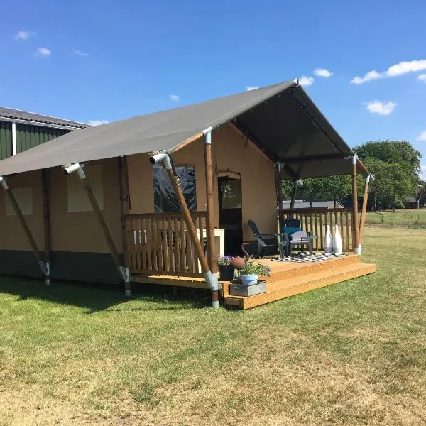Glampingtent 't Haller Vorden, hotel v destinaci Vorden