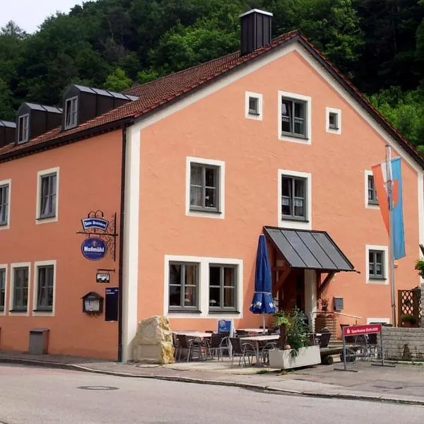 Gasthof zum Brunnen, hotel in Pappenheim