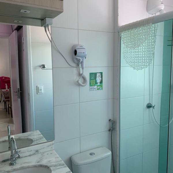 Apto Completo- 2quartos-Piscina Sauna-ar-condicionado Wi-Fi varanda gourmet-Sala de Jogos-Praia do Itagua - - Foto 3