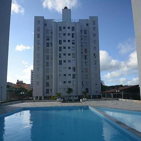 Apartamento com piscina 1 quarto de até 6 pessoas - Guarujá com Maquina Lavar Roupa