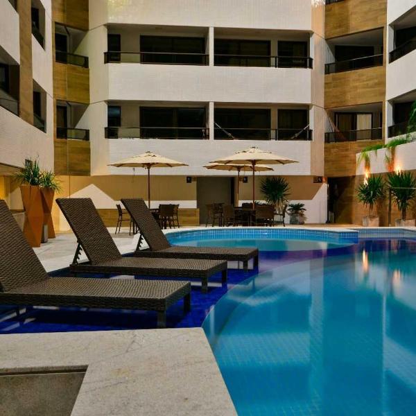 GoldFlat Beira Mar Cabo Branco Férias para Família - Foto 4
