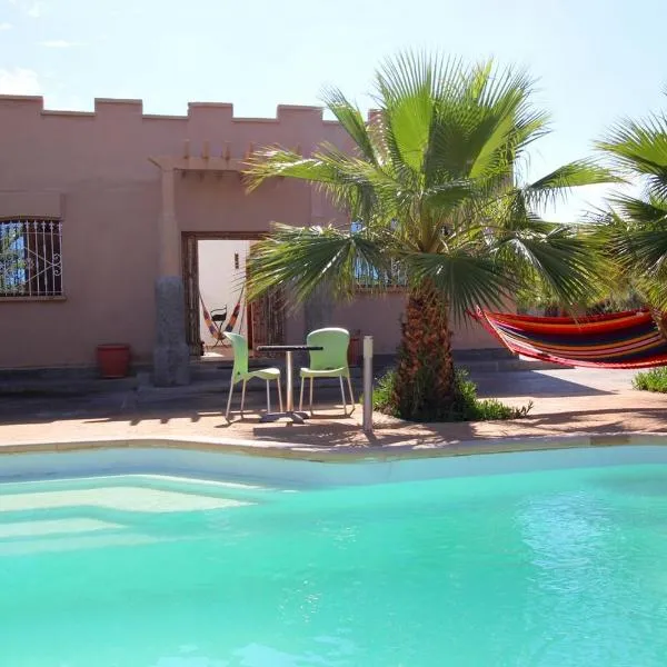 Maison d hôtes Bungalow Villa Hammam Bien-être et Piscine, hotel in Sidi Bibi