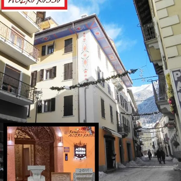 Residence Acero Rosso, hotel v destinaci Ponte di Legno