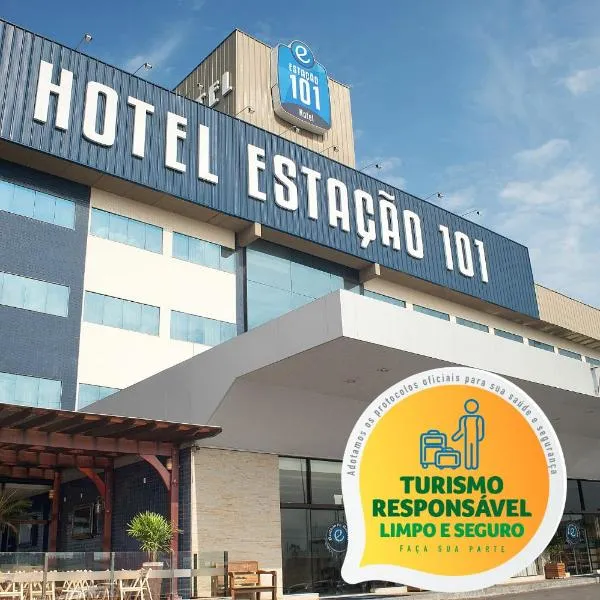Hotel Estação 101 - Itajaí, hotel in Pedreiras
