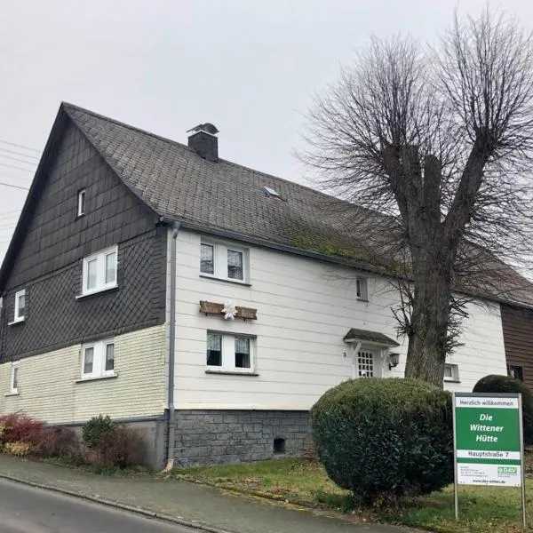 FEWO Wittener Hütte in Langenbach b.K., hotell sihtkohas Langenbach bei Kirburg