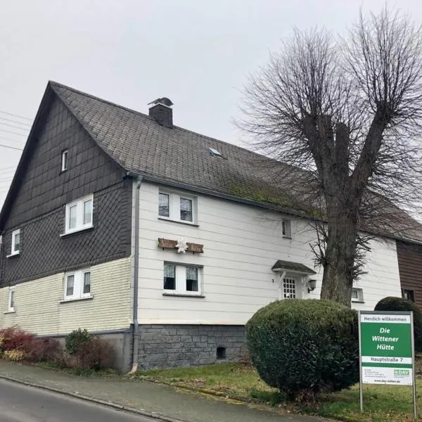 FEWO Wittener Hütte in Langenbach b.K., hotelli kohteessa Langenbach bei Kirburg