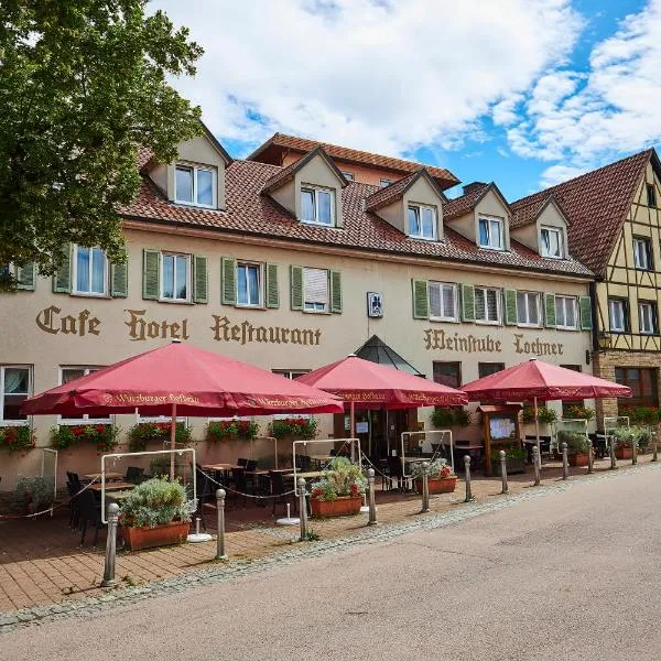 Flair Hotel Weinstube Lochner, hotell i Bad Mergentheim