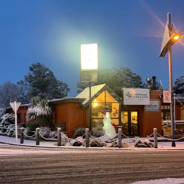 Snowman Lodge and Spa, hotel em Ohakune