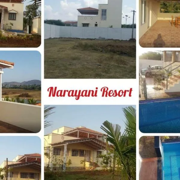 Narayani Resort - Serene resort with private swimming pool, hôtel à Kalasapākkam