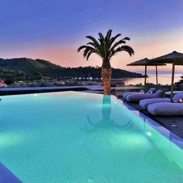 Panormos Beach Hotel Skopelos, hotel in Alikias